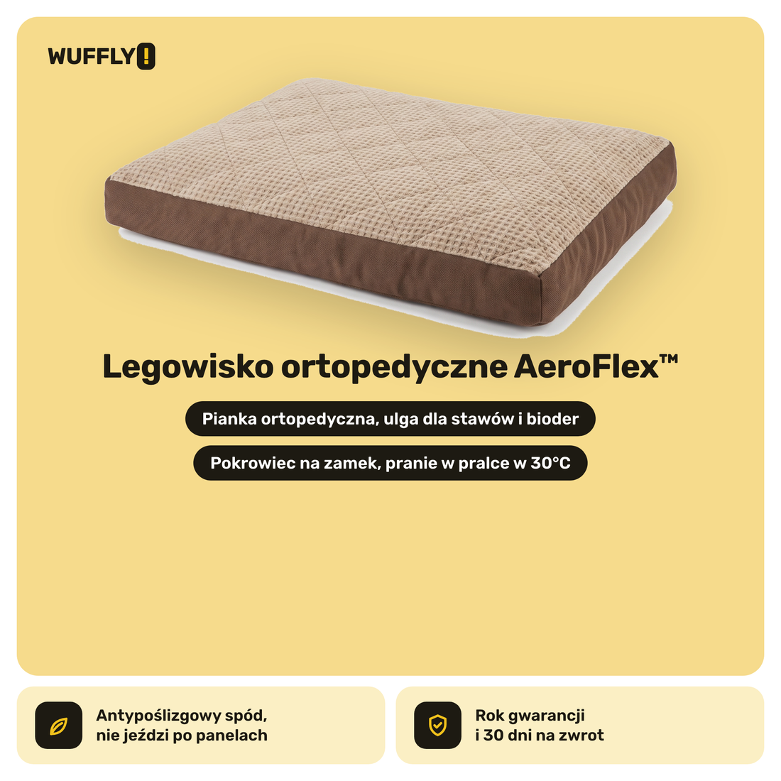 Legowisko ortopedyczne AeroFlex™