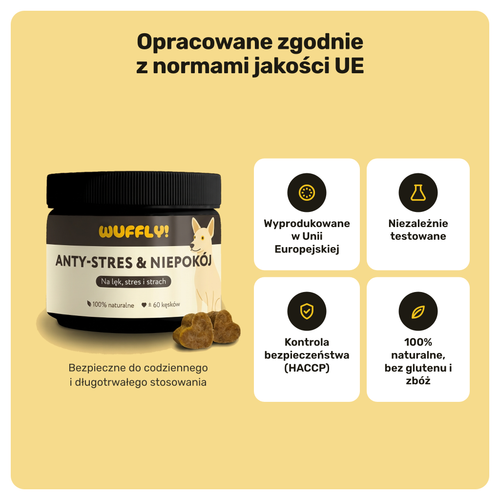 Anty-Stres & Niepokój – normy jakości UE